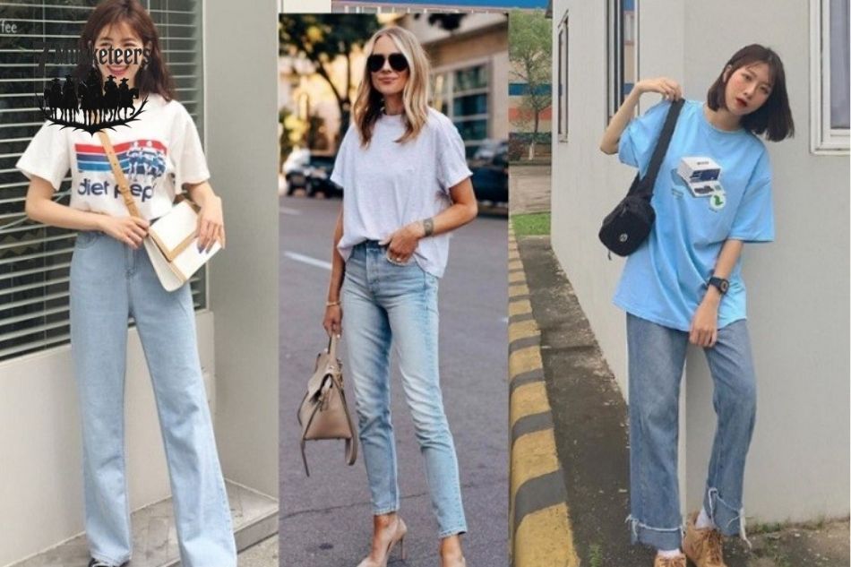 Gợi ý cách phối đồ với áo thun oversize nữ