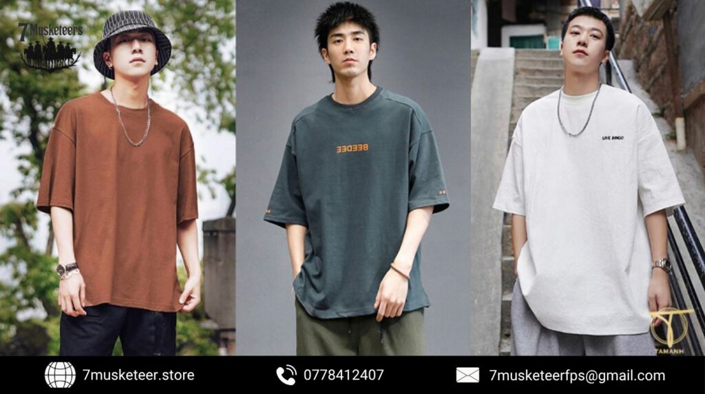 Áo thun form rộng – Xu hướng thời trang Gen Z