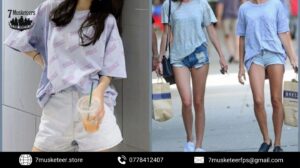 Áo thun rộng mặc với quần gì để chuẩn trend