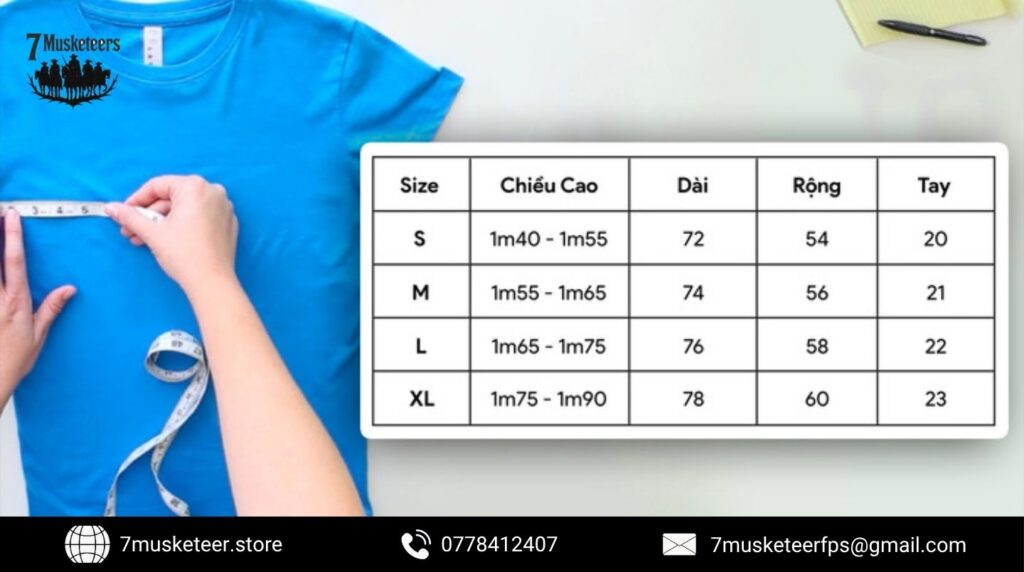 Áo thun size L bao nhiêu kg Giải đáp từ A-Z