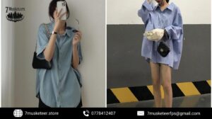 Bí quyết mix áo oversize nữ chuẩn trend Gen Z