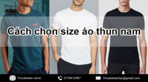 Cách chọn cỡ áo thun nam chuẩn cho mọi dáng người