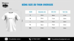 Size áo oversize Hiểu đúng để mặc đẹp